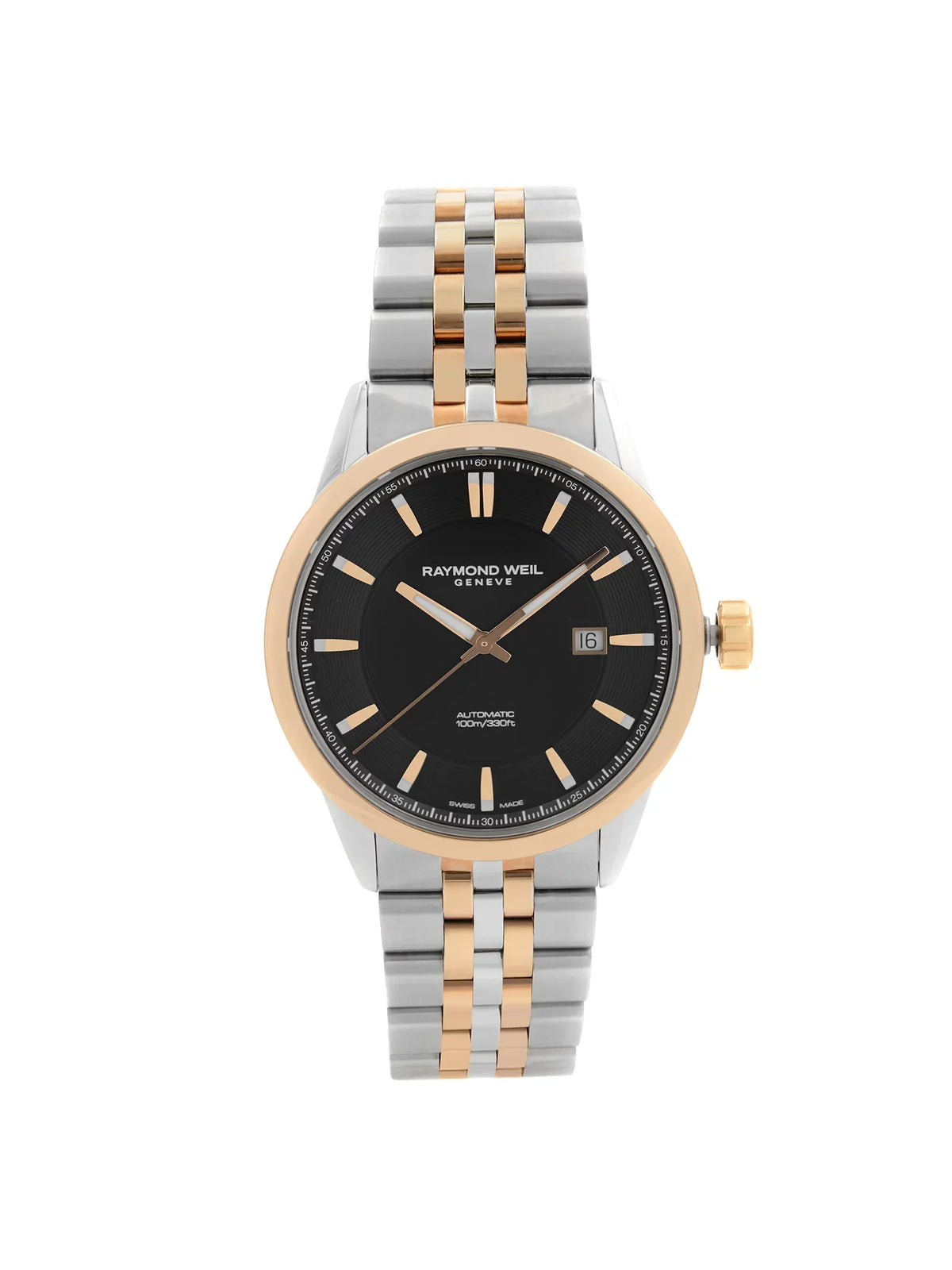 Raymond Automatic Mens Dial Steel Freelancer Weil Black Watch 2731-SP5-20001