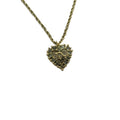for Women Gold Accessory Christian Motif Necklace Pre-Owned (Good) Heart Dior