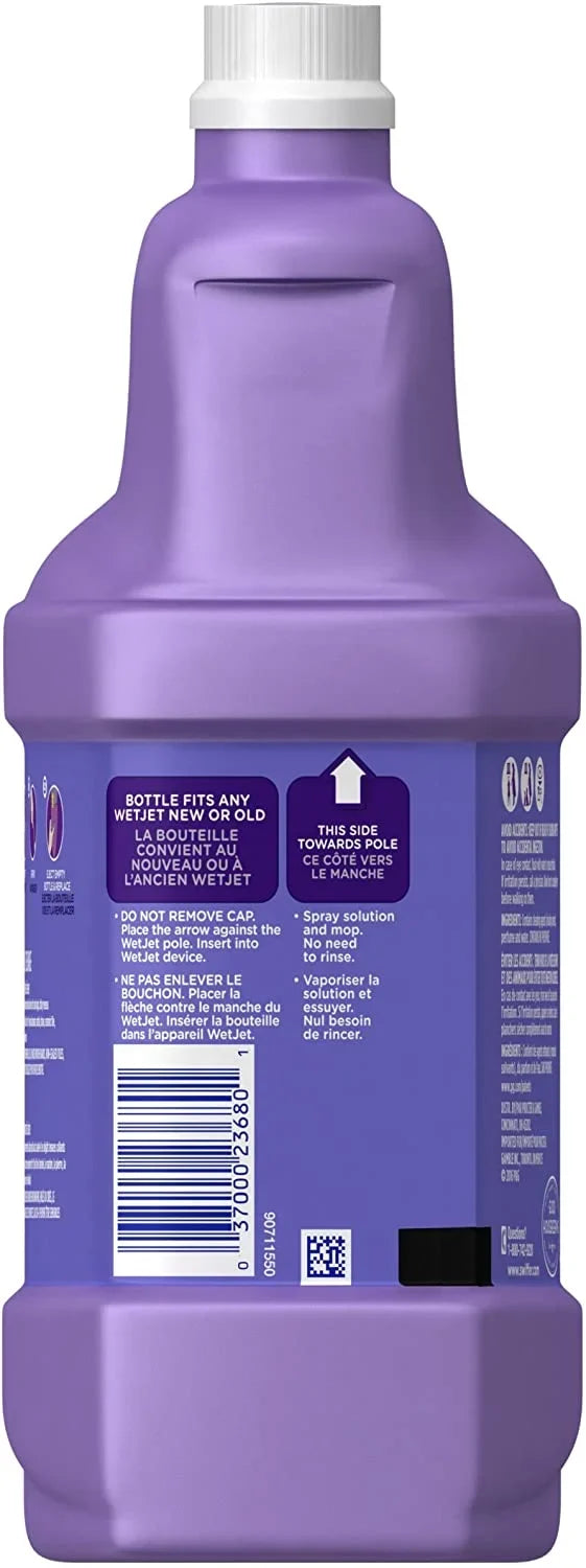 42.2 Comfort, Wet & (Pack Ounce Cleaner Refill, Floor Solution Vanilla 4) Fluid Lavender Swiffer of Jet