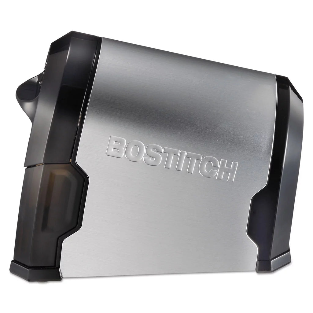 Bostitch 9", Glow Pencil 10.63" X 6.13" Stanley Super Commercial Black/silver Sharpener, Pro Electric X Ac-powered,