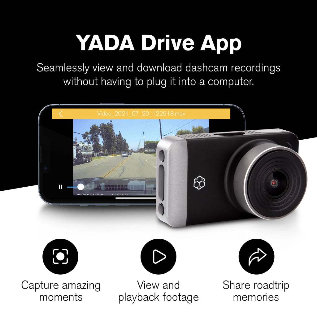 Wide Mode LCD Angle Screen, Range Pro 150 Dynamic with High Record Park G-Sensor Resolution Technology App, for with GPS 4K UHD 3" and Day/Night. Roadcam Lense, Degree Yada