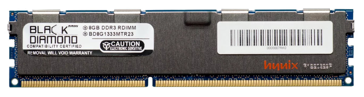 5000 Black 1333MHz PC3-10600 5016I-MRF Diamond Memory Upgrade DDR3 RDIMM SuperServer 8GB SuperMicro Module for 240pin RAM Memory