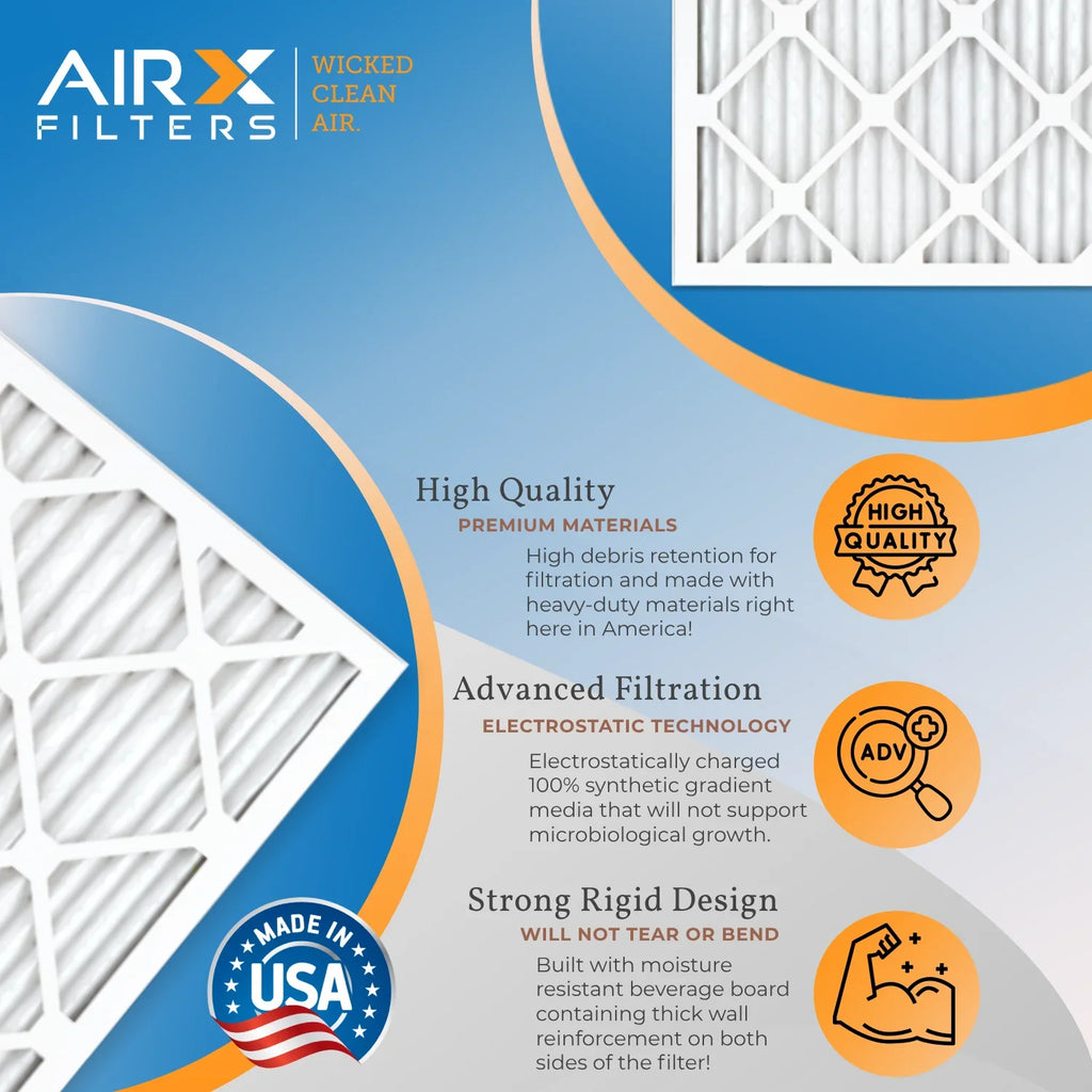 6 AIR. 5 5 700 to to with by 91X24 8 AIRX Comparable & Lennox 8 MPR Filter MERV WICKED FPR FILTERS 700 15x20x1 MERV Pack Comparable & FPR Filter MPR Air Compatible CLEAN