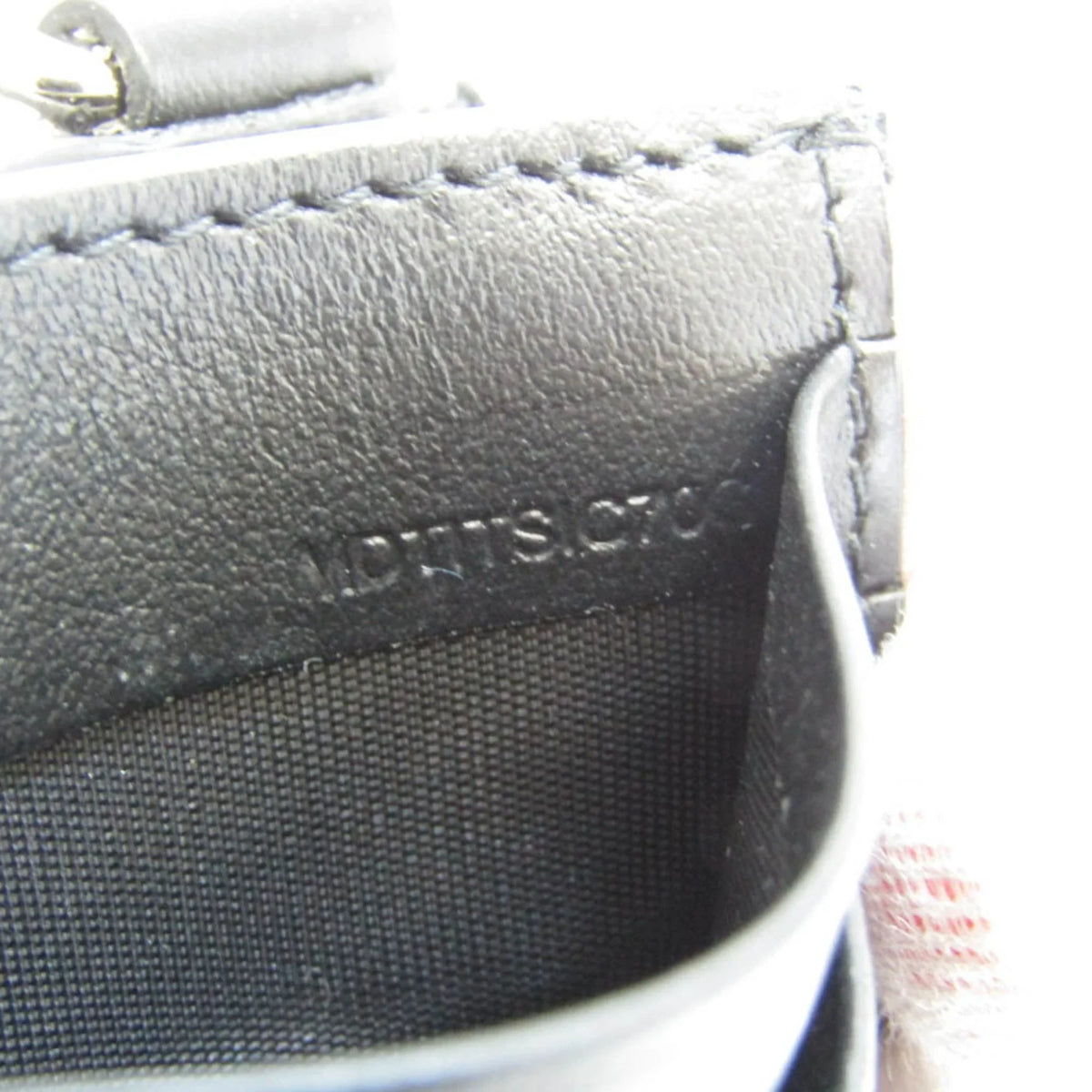 Pre-Owned 8051832 Card Burberry Coin Leather (Good) Case Case Black