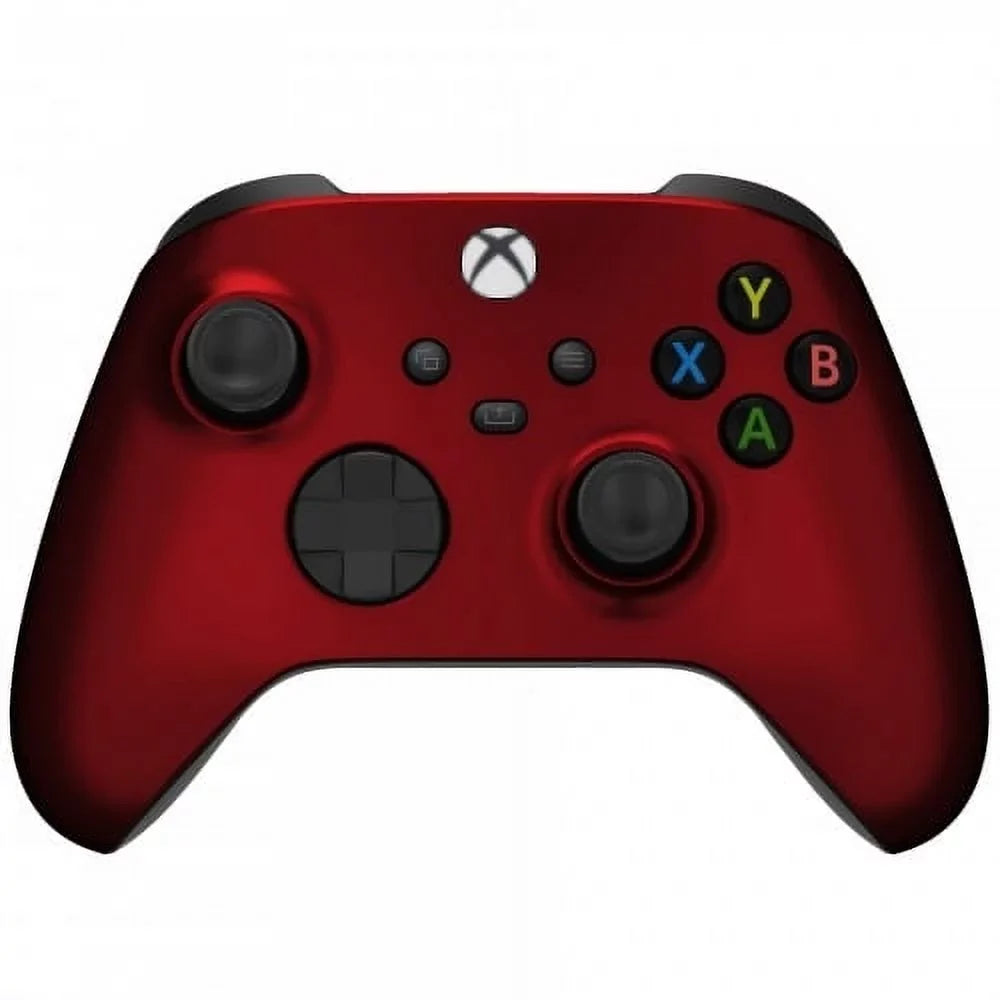 LED X White Xbox With Fire Touch Soft Rapid Modded Red Controller Custom