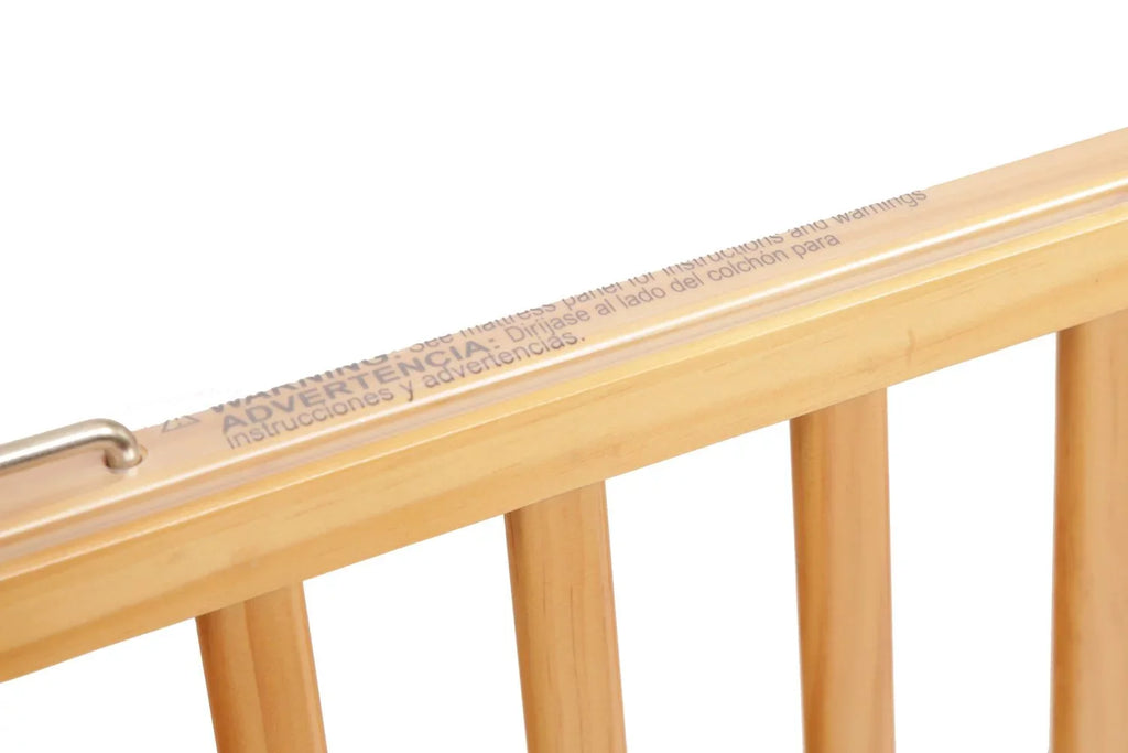 Crib Wooden Non-folding L.A. Window Baby Safety Gate Mini/Portable with
