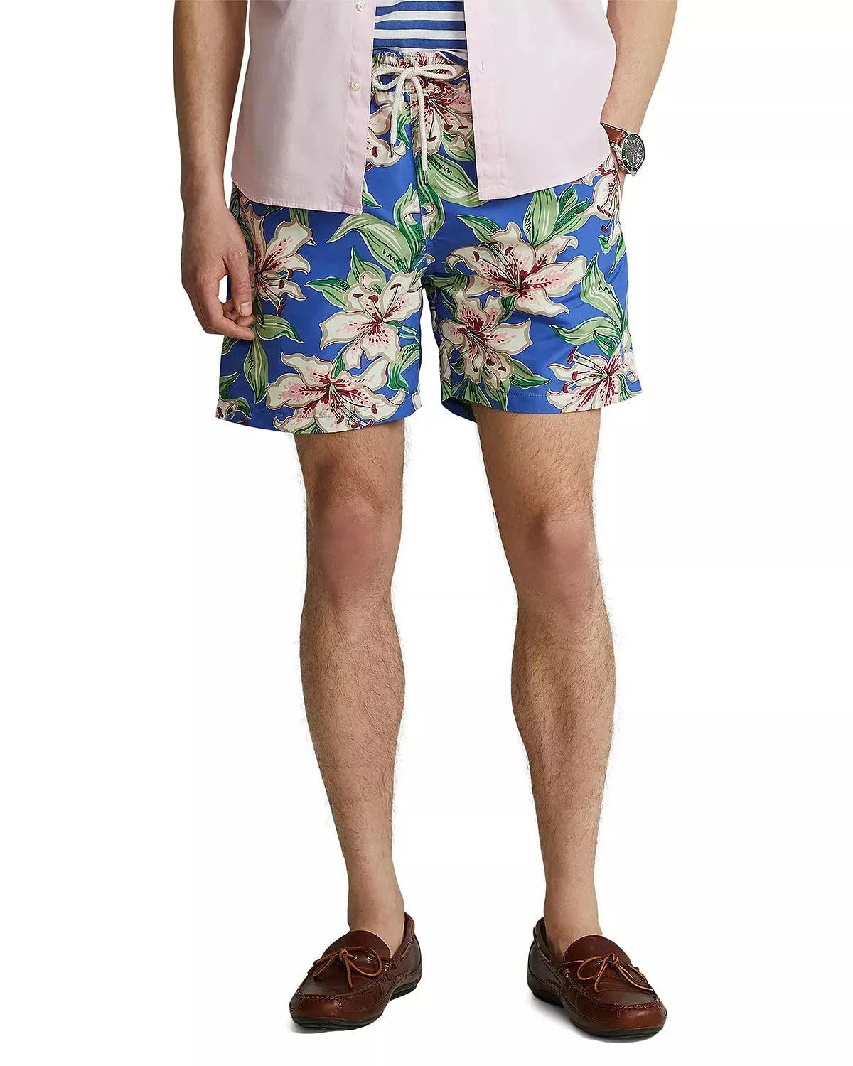Size Traveler Men's Small Ralph Assorted Lauren Trunk Floral Polo Swim Classic