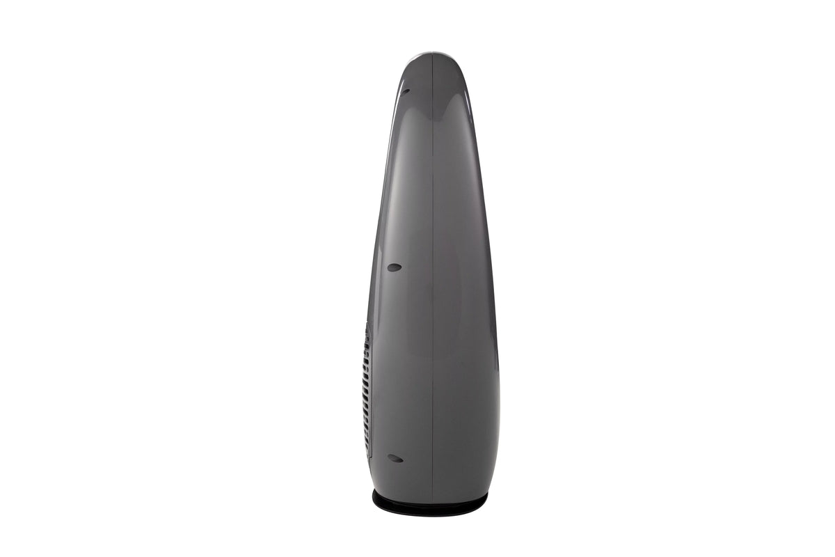Fan with AV1700FAN- Filter Airvana Remote and Gray Vortex Bladeless