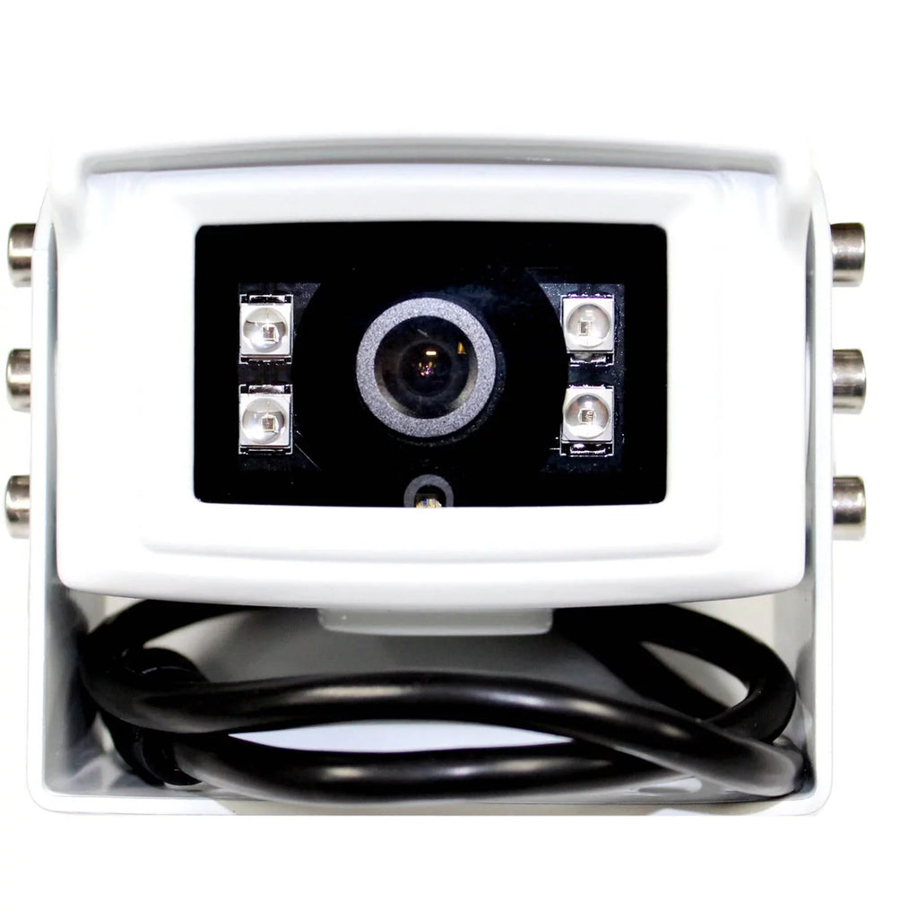 and Vision Night VTB301MA with BOYO Mic Marine Built-in Bracket White Camera