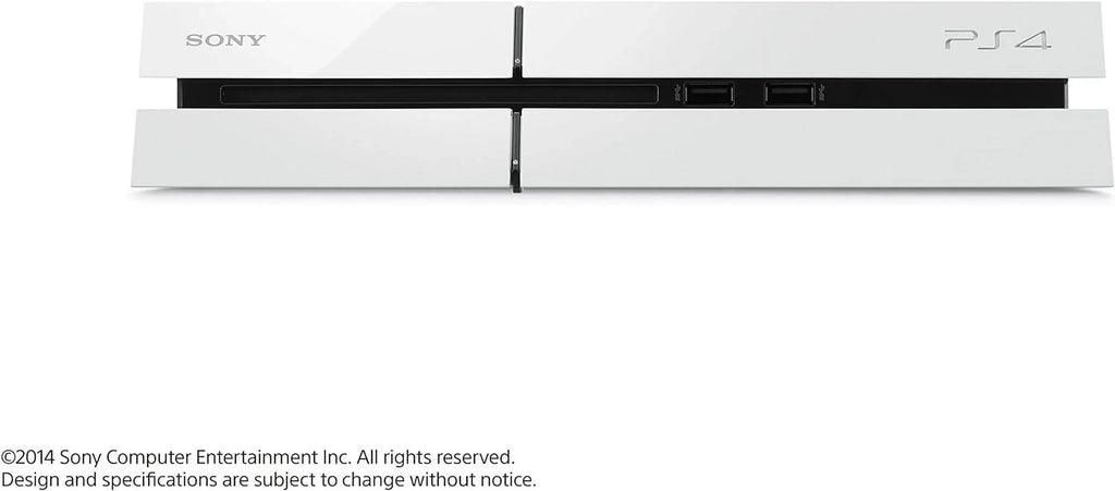PlayStation Only 4 White Gaming Bundle with Used 500GB Gaming Sony Console Set AXTION BOLT Head