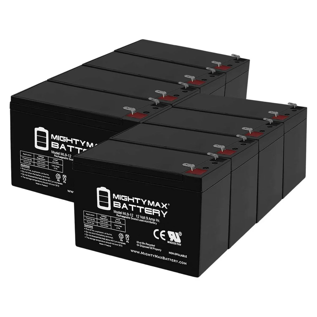 Bike PC Merida Battery 12V for 500 8 9Ah Electric Pack - Replacement