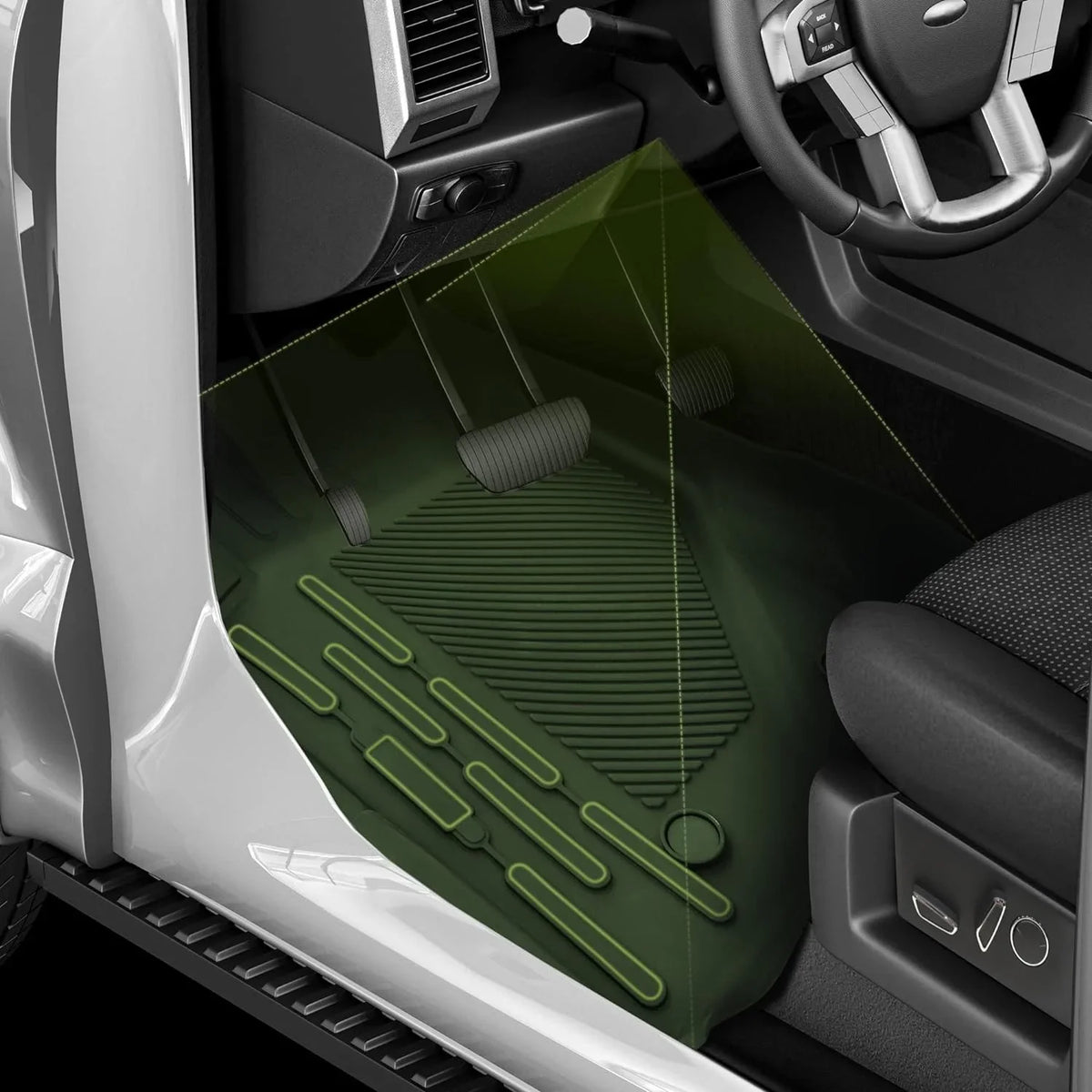 WK Grand Cherokee 2022 for Mats Grand Ledkingdomus Cherokee Liner Floor Cargo Jeep 2016-2021