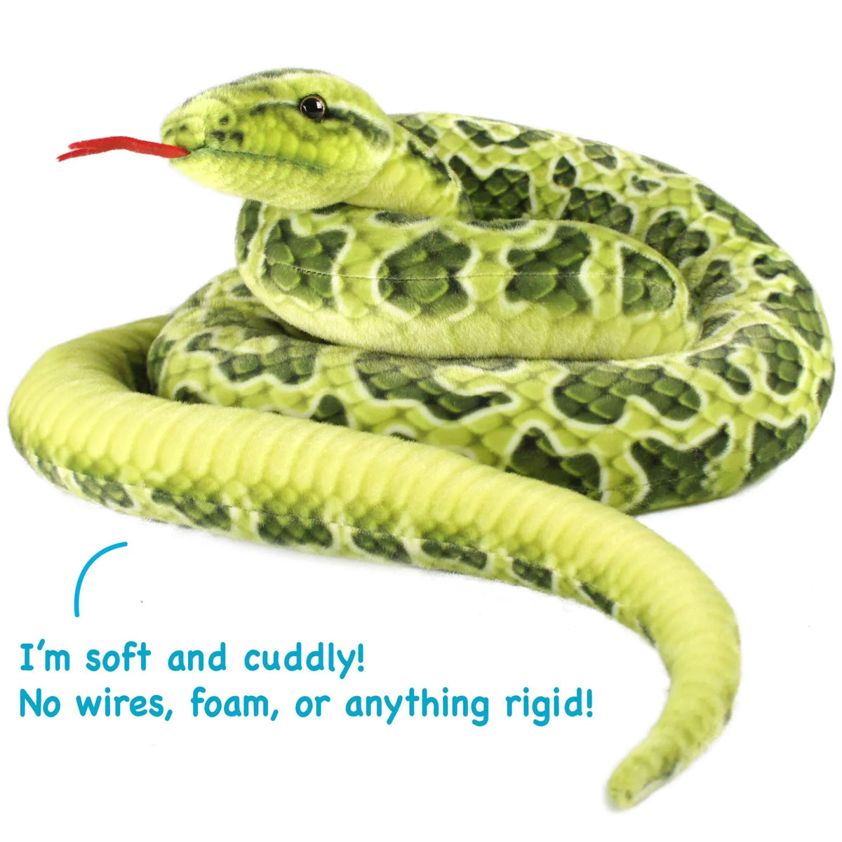 Animal the Green 100 Plush Stuffed Tiger | Gustavo by | Tale Toys Anaconda Inch Snake