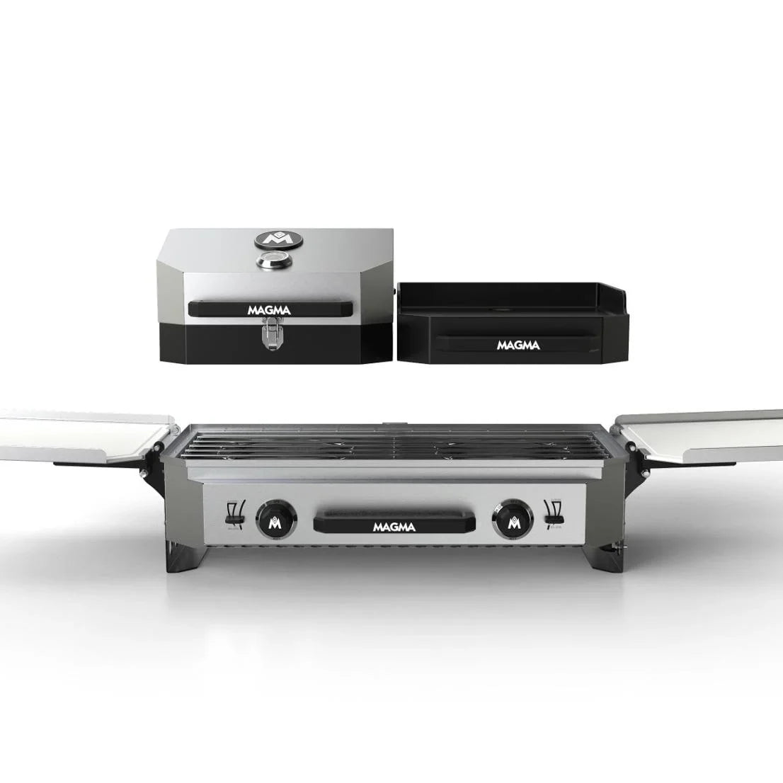 Double Top Grill Top Stove Camping Magma With Burner Griddle Crossover &
