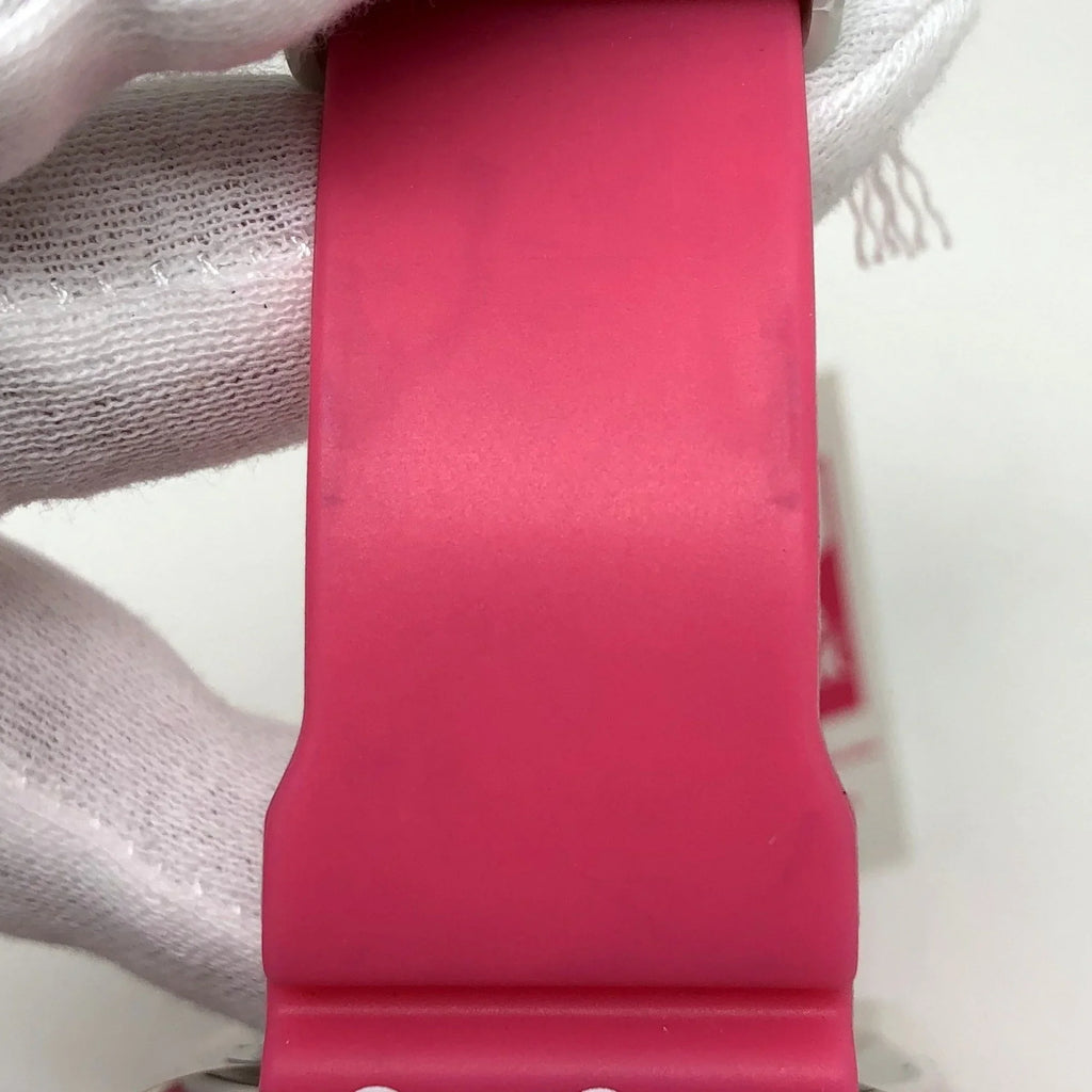 ITJT9ZWV73LU Men's G-SHOCK Eyes Pet Quartz Collaboration Mikunigaoka DW-6900BMO-9JR Post CASIO Store White (Good) Watch Pre-Owned Pink Three