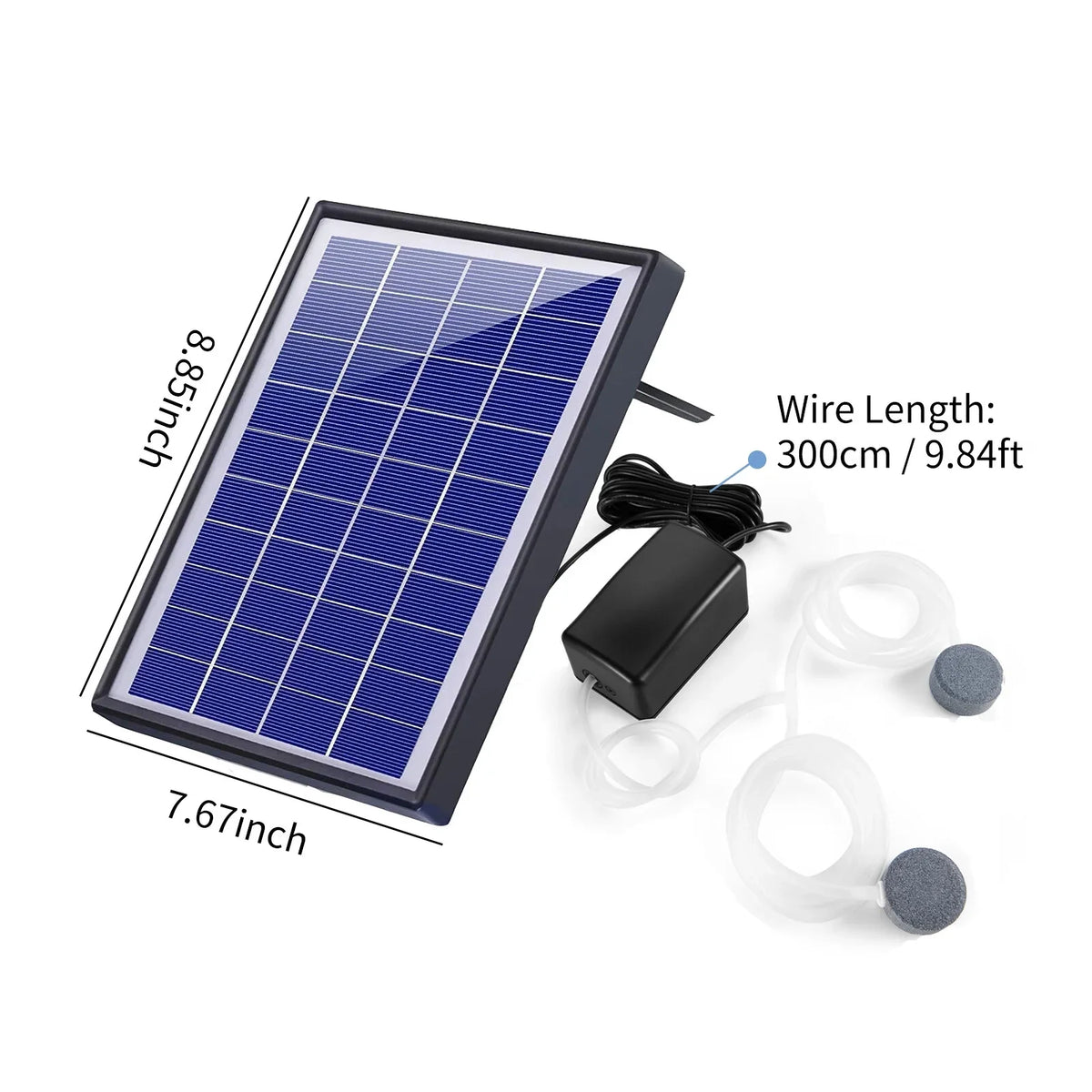 Aerator Aerator Stones 2 Pond Pump Oxygenation Air Aerator Air Fish Pump pump, Air Stones Bubble BubbleAerator Fish Pool Air Fish6w Pump With Solar Air GoolRC Yaliya Bubble Pump