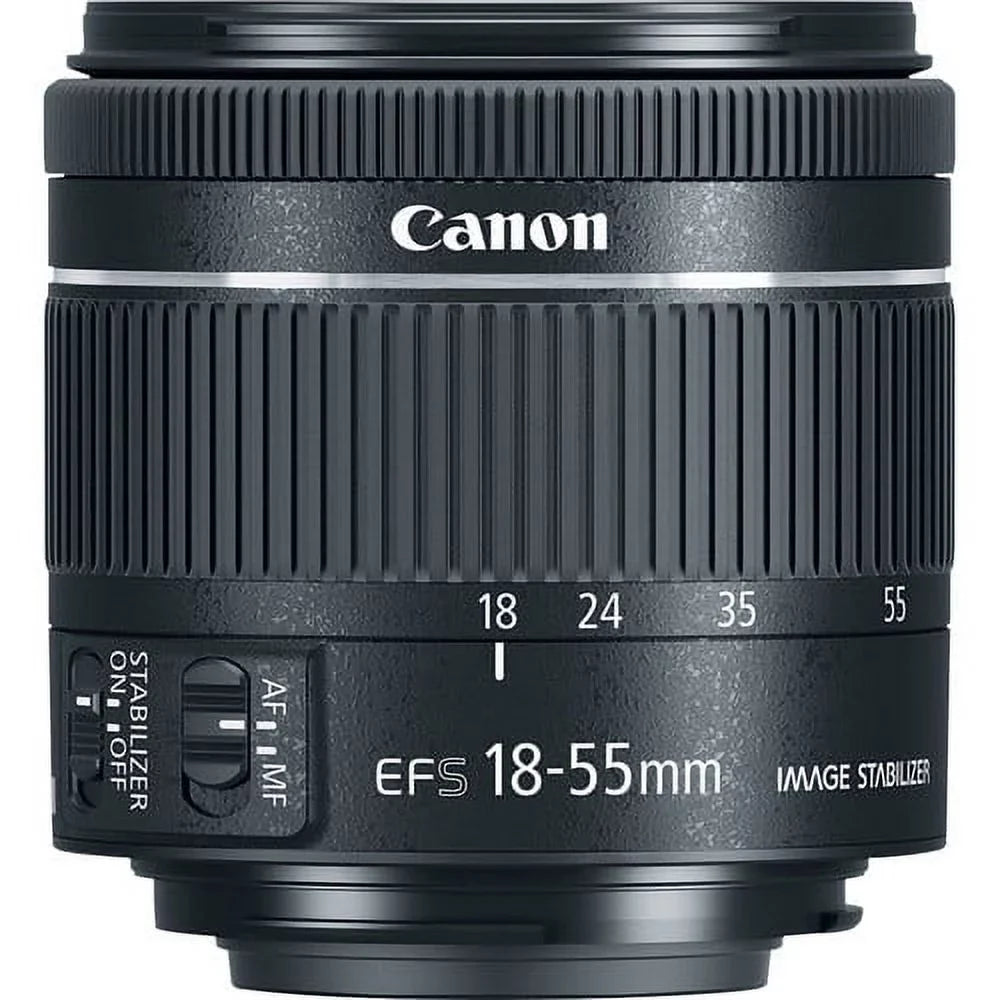 HD 4000D/Rebel Camera Canon (24PC) F/3.5-5.6 T100 18-55mm Lens+420-800mm w/Canon DSLR Zoom EOS Cards Zoom Telephoto lens+case+128Memory EF-S