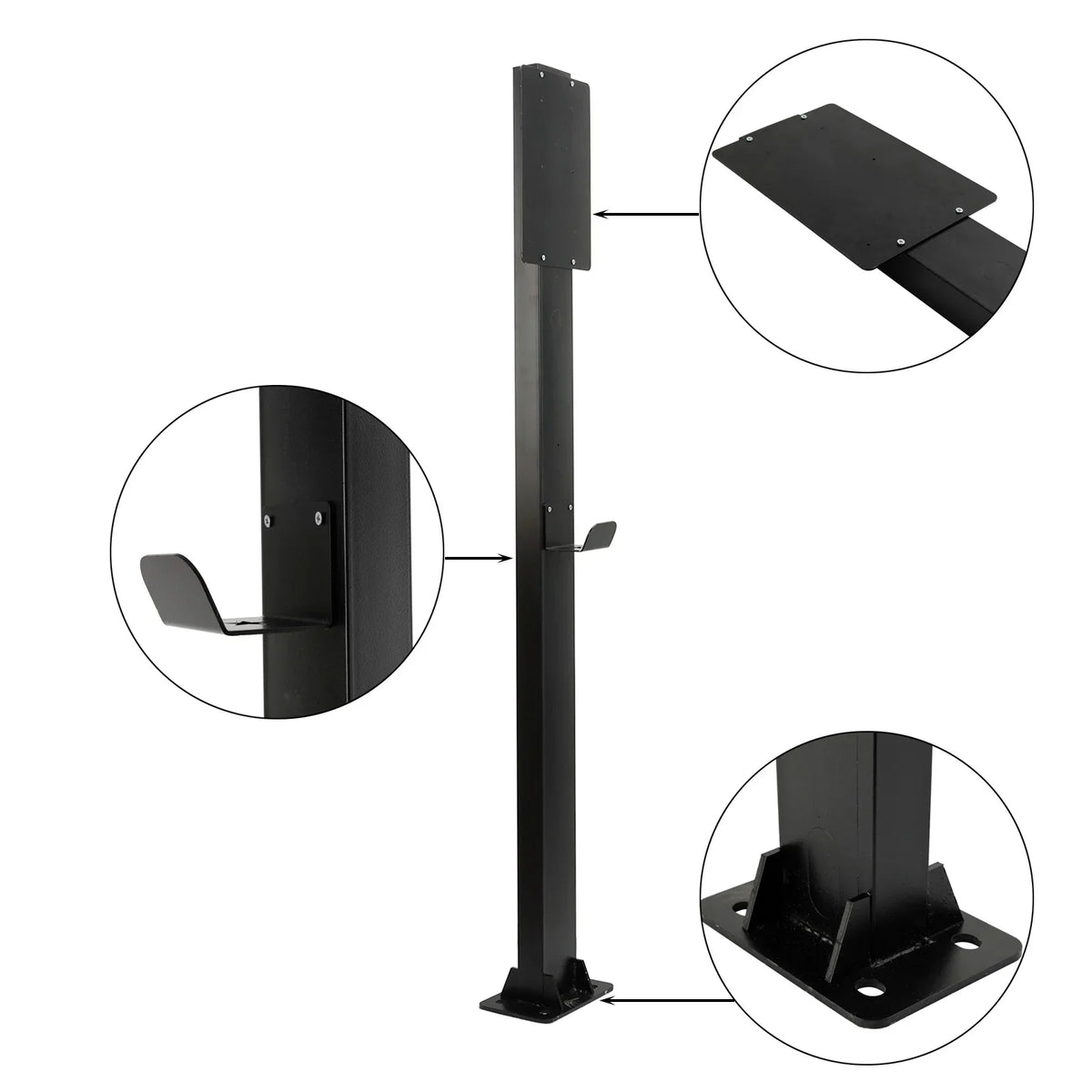 Mounted Charger EV Pedestal Charging EV For Charging Station Stand Tesla Station